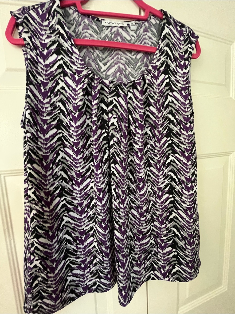 Notations XL Knit Sleeveless